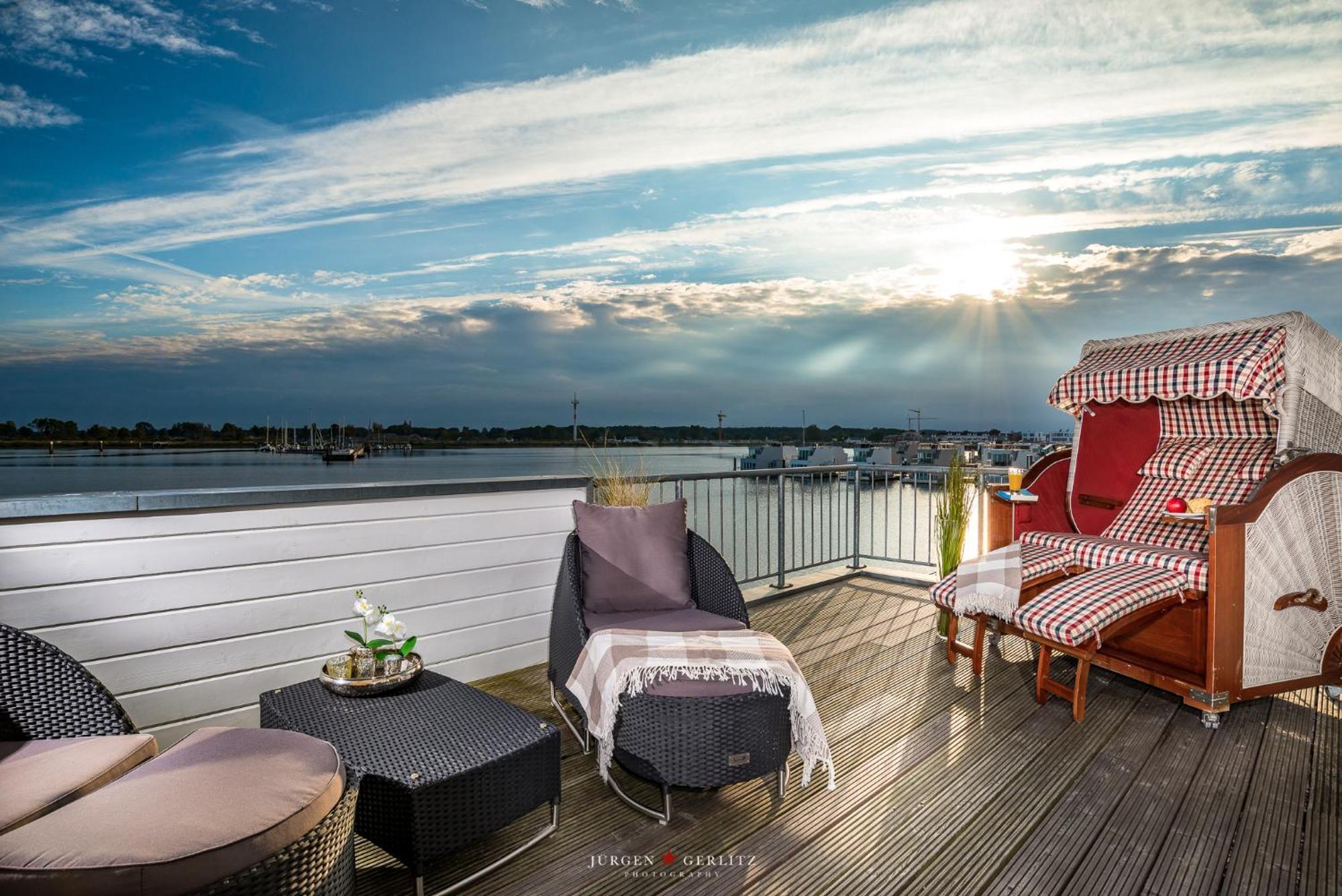 Ferienwohnung Quarterdeck 올페니츠 외부 사진